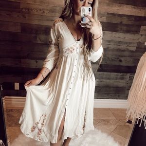 Free people midi dress